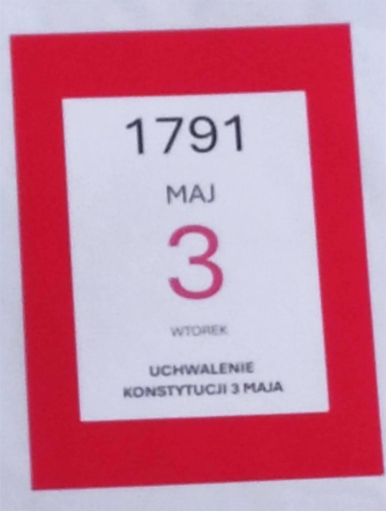 234 rocznica uchwalenia Konstytucji 3 Maja