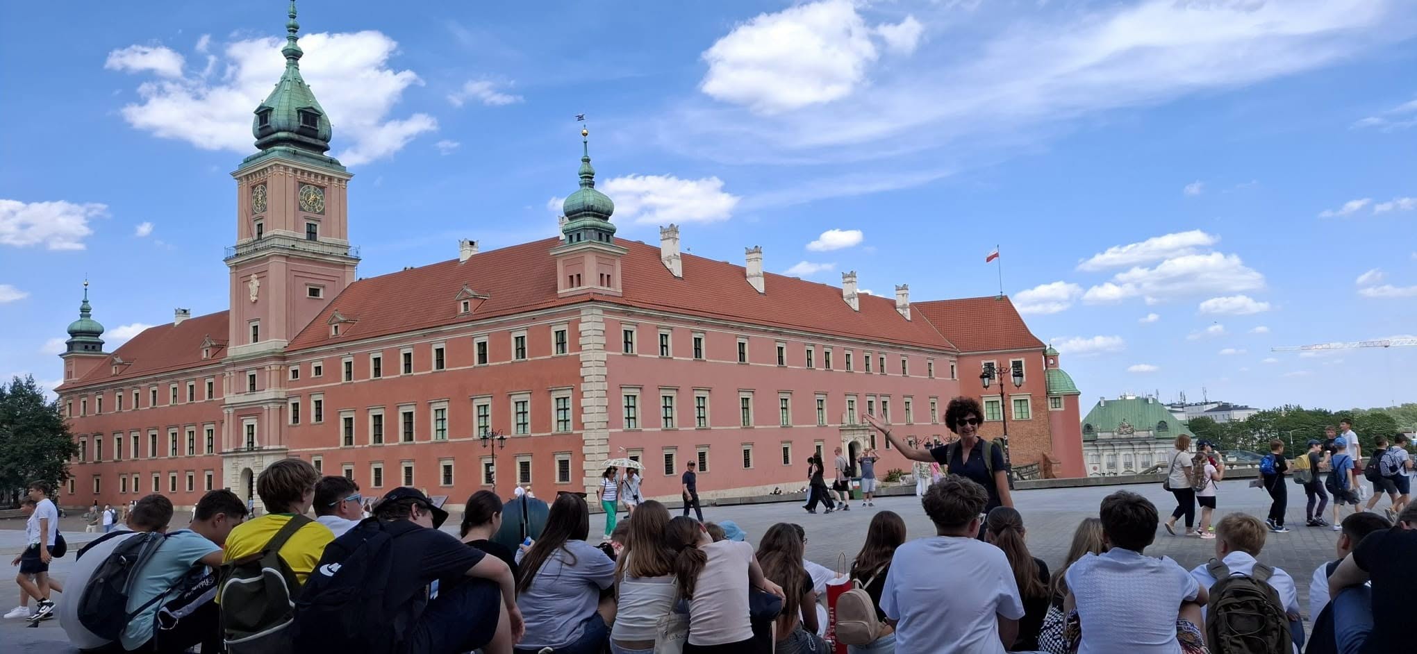 Wycieczka klasy 7 do Warszawy - Śladami historii, techniki i natury w Warszawie
