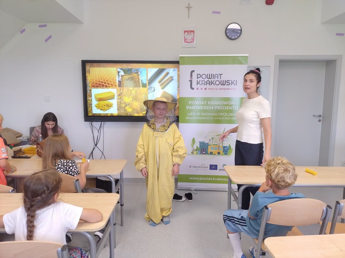 Warsztaty Greenweek - życie pszczół